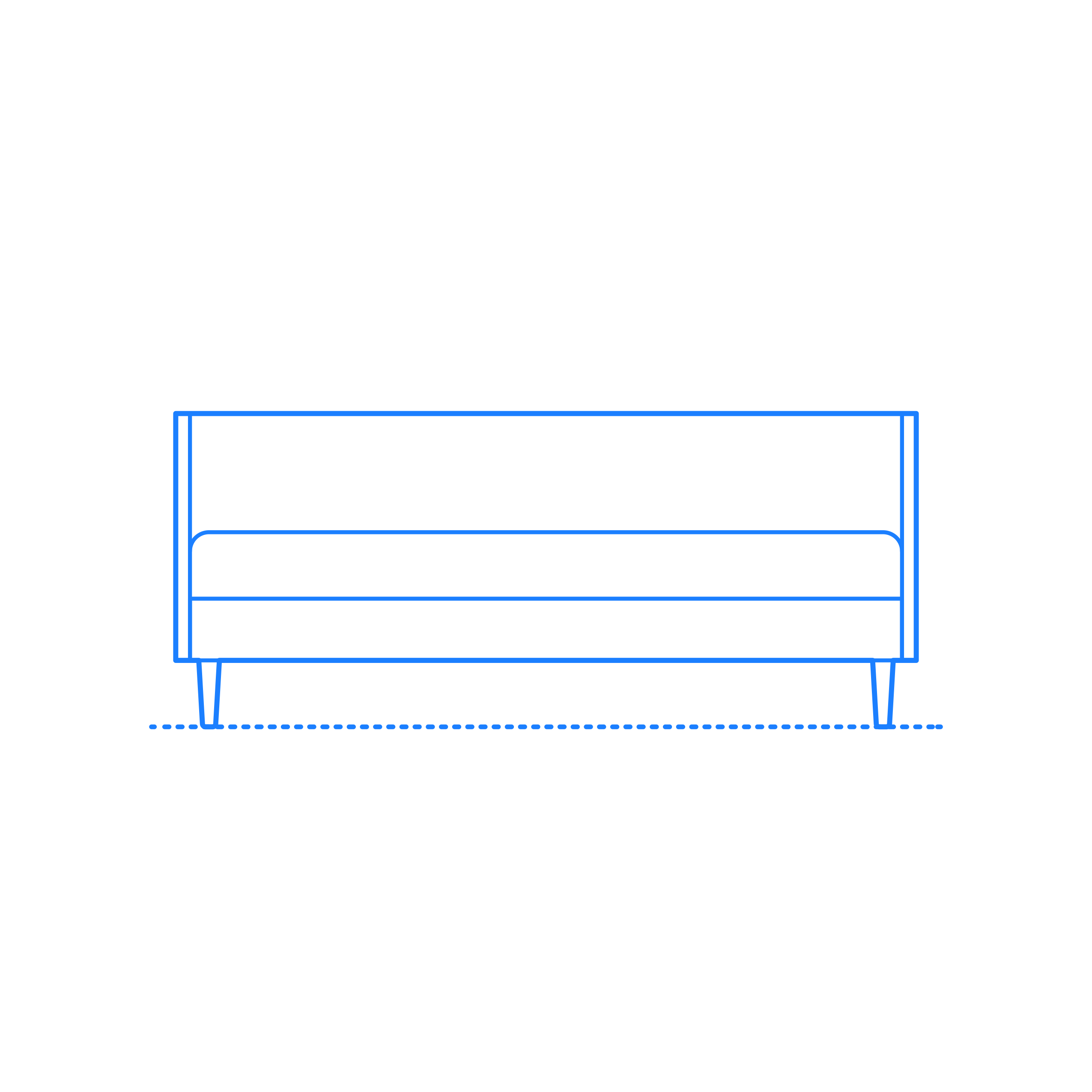 Furniture Divan Jude Mid Century Daybed Silhouette Cutting Svg Files Free Vectors